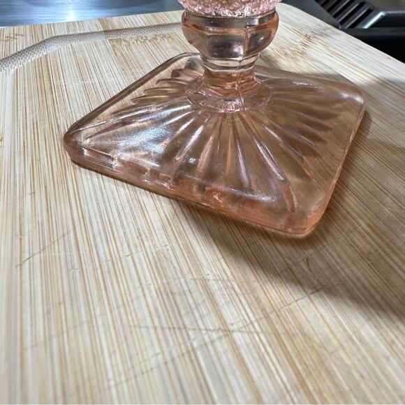 Hocking Miss America Pink Depression Glass table Creamer pitcher.  4” - Picture 5 of 6